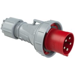 Fiche mâle CEE 5 broches 63A 400V, configuration visible