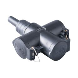 KERAF - Fiche caoutch.triple 2p+t - 104462