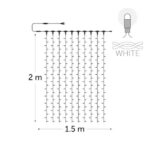 KERSTVERLICHTING - Curtainlight LED rubber 1