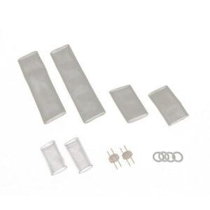 Kit de connexion LED Duralight avec gaines transparentes, broches métalliques et joints d étanchéité