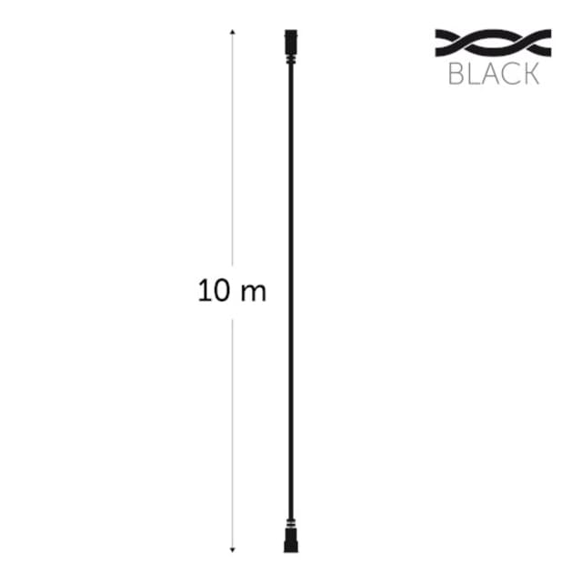 KERSTVERLICHTING - Simply Connect rallonge 10m noir max 550W - EC-EXT-10-B KERSTVERLICHTING - Simply Connect rallonge 10m noir max 550W - EC-EXT-10-B