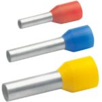 KLAUKE - Douille terminale isolée code couleur DIN 1