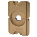 KLAUKE - Matrice 25 + 95mm² EK 50/5-L pour cosses et manchons standard - HR5/25-95