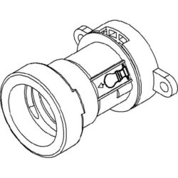 KLEINHUIS - socket d'illumination E27 +joint 13x5 - 8221/13