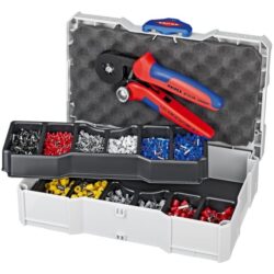 KNIPEX - Assortiment de cosses + pince à sertir