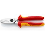 KNIPEX - Coupe-câbles chromée VDE