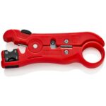 KNIPEX - Outil à dégainer pour câble coax/de données RG 59 / RG 6 / RG 7 / RG 11