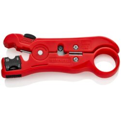 KNIPEX - Outil à dégainer pour câble coax/de données RG 59 / RG 6 / RG 7 / RG 11