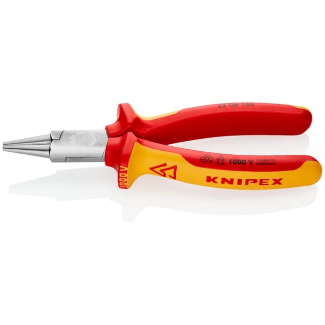 KNIPEX - Pince à becs ronds et courts VDE KNIPEX - Pince à becs ronds et courts VDE