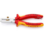 KNIPEX - Pince à dénuder Antichute VDE 160mm Ø 5mm chromée - 11 06 160 T