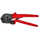 Pince à sertir 2 mains 0,25-6 mm² 5 profils 97 52 08 – Image 2