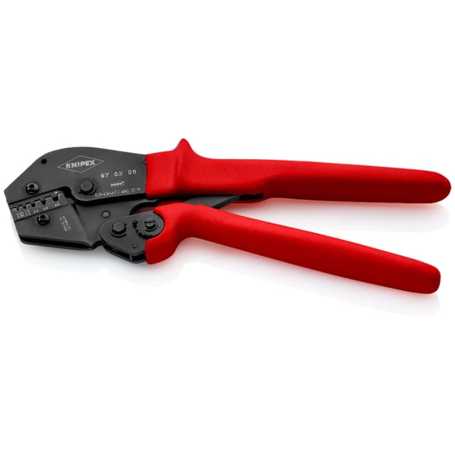 Pince à sertir 2 mains 0,25-6 mm² 5 profils 97 52 08 – Image 1