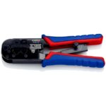 KNIPEX - Pince à sertir pour fiches Western RJ11 / RJ12 / RJ45