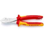 KNIPEX - Pince coupante de coté à forte démult. Antichute VDE 200mm Ø 2