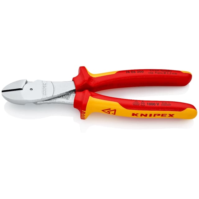 KNIPEX - Pince coupante de côté forte démultipl. VDE KNIPEX - Pince coupante de côté forte démultipl. VDE