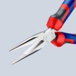 KNIPEX - Pince pour téléphone à becs demi-ronds, chromée + gaines bi-matière, 160mm - 29 25 160 – Image 6