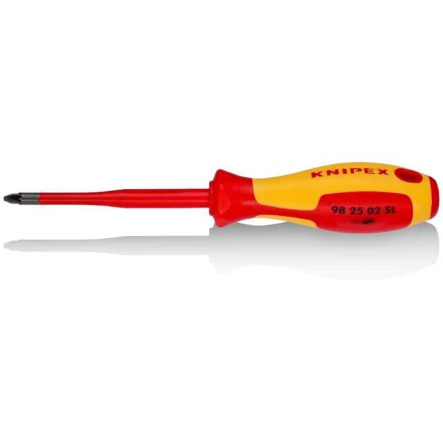 KNIPEX - Tournevis vis cruciforme Slim 1000V VDE KNIPEX - Tournevis vis cruciforme Slim 1000V VDE