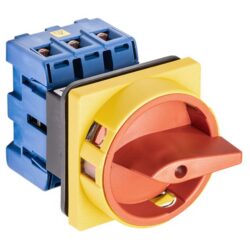 KRAUS & NAIMER - Ar. Urg. - 3P 0-1 25A Fix 4 vis IP66 Man.Cadenas - 70010033