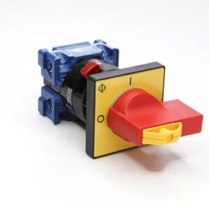KRAUS & NAIMER - Int. 20A 4p 90° 0-1 Fix. centr. IP66 verr. R/J - CH10A293NLB405FT2