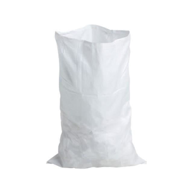 Sac tissé PP KUNSTSTOF VERPAKKING Sac tissé PP blanc à gueule ouverte 60x105 cm 50 kg