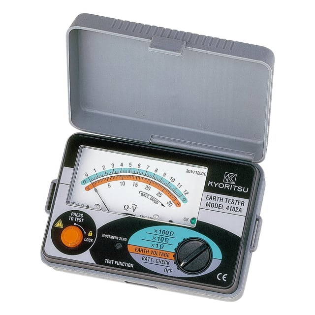 KYORITSU - Mesureur de resistance de terre analogique 4102A CCI avec accessoires - A11003959 KYORITSU - Mesureur de resistance de terre analogique 4102A CCI avec accessoires - A11003959