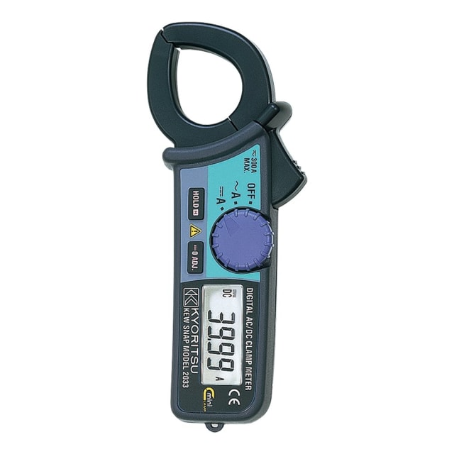 KYORITSU - Pince ampèremètrique numérique mini 300A CC-CA - A11004202 KYORITSU - Pince ampèremètrique numérique mini 300A CC-CA - A11004202