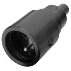 Kalthoff - Fiche femellle en caoutchouc 10/16A 250V avec terre