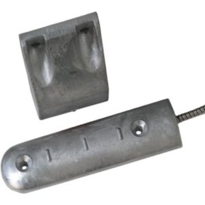 Kidde Commercial - 50mm / normalement fermé / contact aluminium pour portail - 0