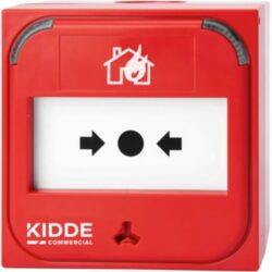 Kidde Commercial - Bouton poussoir conventionnel rouge
