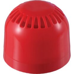 Détails visibles de Sirène d'alarme rouge 17-60V 32 tonalités AS363 pour Sirènes incendie