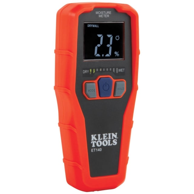 Klein Tools - ET140 Mesureur d'humidité de matériaux sans co - A81000230 Klein Tools - ET140 Mesureur d'humidité de matériaux sans co - A81000230