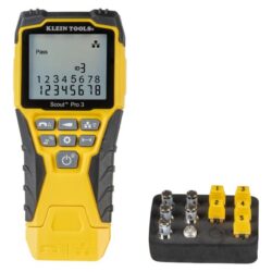 Klein Tools - SCOUTPRO 3 VDV Testeur avec 5 modules de distance - A81000254