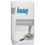 Knauf - Ciment à prise rapide - sac 5kg - 00006260