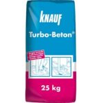 Knauf - Mortier à prise et durcissement rapide - Turbo-Beton - sac 25kg - 00077658