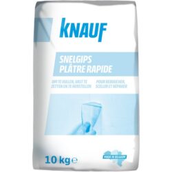 Knauf - Plâtre à durcissement rapide - Plâtre rapide -sac 10kg - 00024565
