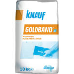 Knauf - Plâtre pour murs et plafonds - Goldband - sac 10kg - 00856986