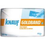Knauf - Plâtre pour murs et plafonds - Goldband - sac 25kg - 00856789