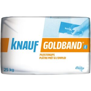 Knauf - Plâtre pour murs et plafonds - Goldband - sac 25kg - 00856789