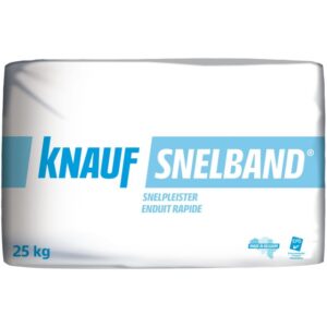 Knauf - Plâtre rapide - Snelband - sac 25kg - Utilisez le sac en une seule fois! - 00023990