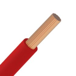 LAPP CABLE - H05V2-K fil haute température souple 300/500v Eca +90°c rouge 1mm² - 4515043/100