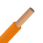 LAPP CABLE - H07V2-K fil haute température souple 450/700v Eca +90°c orange 2
