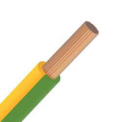 LAPP CABLE - H07V2-K fil haute température souple 450/700v Eca +90°c vert/jaune 16mm² - 4519006/100