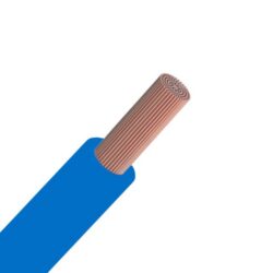 Détails visibles de Câble monoconducteur souple bleu 0,25 mm² 900 V pour Câbles Y