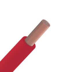Détails visibles de Câble monoconducteur souple rouge 0,25 mm² 900 V pour Câbles Y