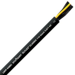 Détails visibles de Câble Ölflex Classic 110 noir 0,6/1 kV 41G1 pour Câbles pour applications spéciales