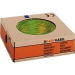LAPP CABLE - VOBs H07V-K fil pvc souple 750v Eca 70°c vert/jaune 4mm² - 4520003/100