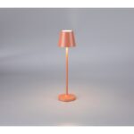 LEDLAB - Julie 2200/2700/3000K touchdim incl socle de recharge et adaptateur brique rouge - 002062042304