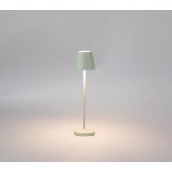 Détails visibles de Lampe de table tactile rechargeable verte Julie pour Lampes suspendues