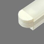 LEDLAB - MODEL 8 ENDCAP FOR SKAB PROFILE 8X6 - WHITE WITH HOLE - 003081258101