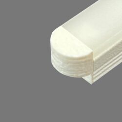 LEDLAB - MODEL 8 ENDCAP FOR SKAB PROFILE 8X6 - WHITE WITH HOLE - 003081258101
